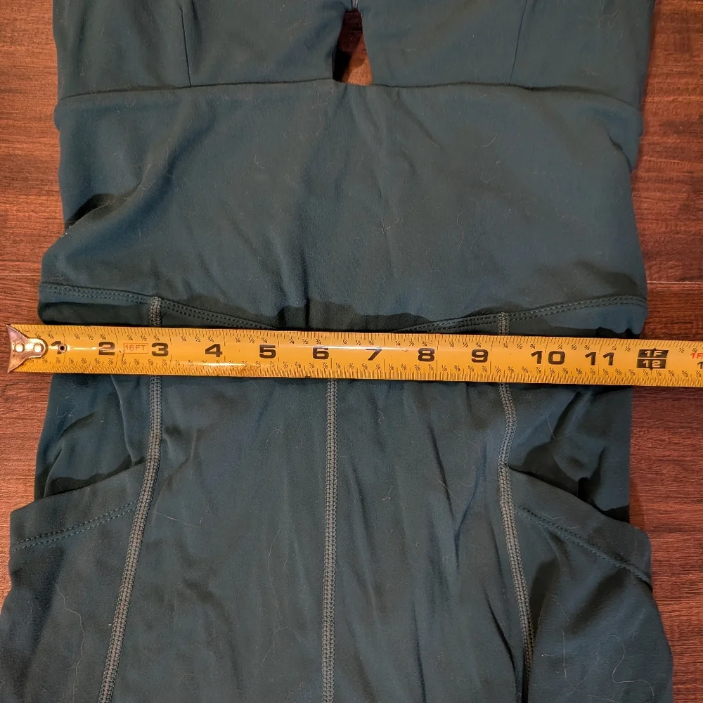Popflex Women’s Teal Active Jumpsuit - Sleek Full-Length Workout One-Piece - Picture 6 of 11